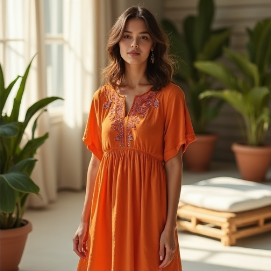 Elysian Dream Boho Tunic Dress
