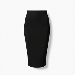 Elegant Office Chic Pencil Skirt