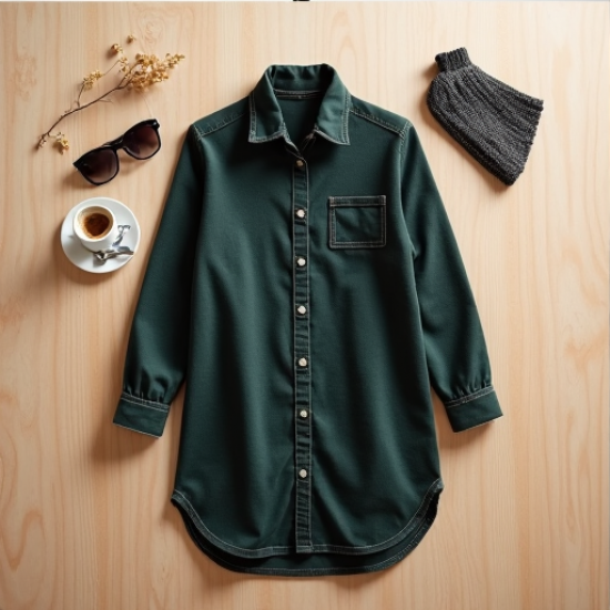 Chic Comfort Flannel Check Shirt Dress