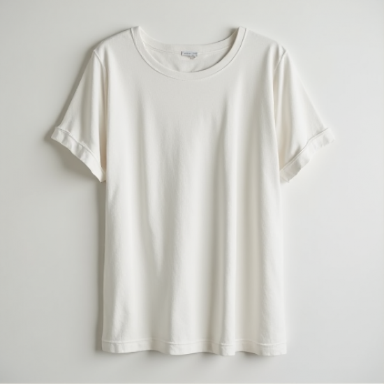 Breezy Elegance Linen Blend Tee