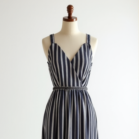 Elysian Stripes Maxi Dress