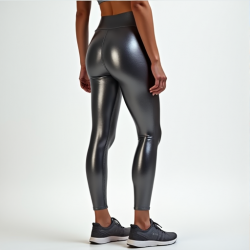 GlimmerFlex Women's Metallic Leggings