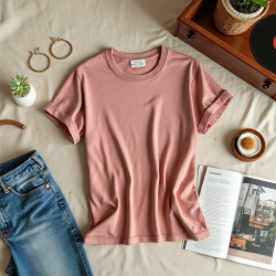 Retro Vibe Acid Wash Tee