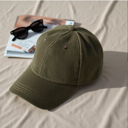 Chic Corduroy Baseball Cap
