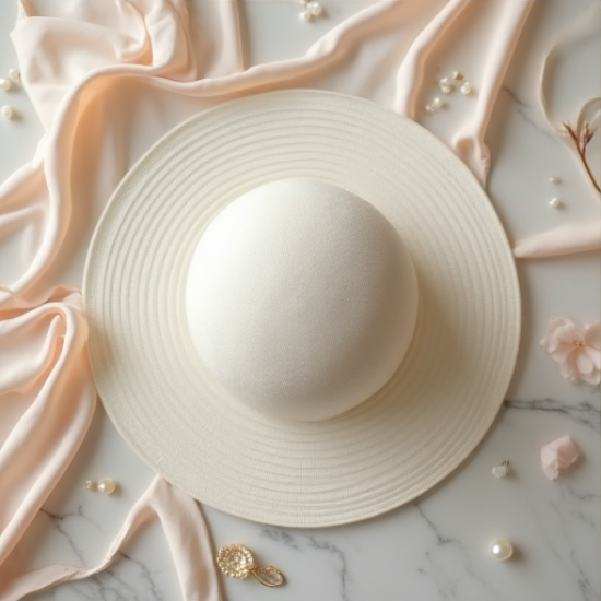 Elysian Elegance Birdcage Veil Hat