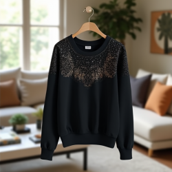 Glamour Shine Sequin Sweatshirt