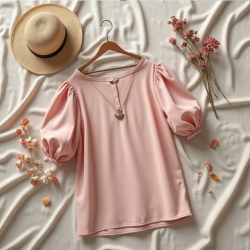 Elysian Bloom Puff Sleeve Top