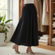 Elysian Elegance High-Waisted A-Line Skirt