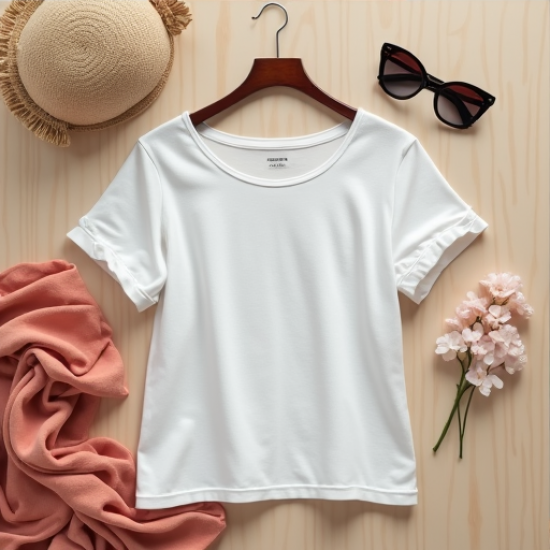 Chic Breeze Off-Shoulder Tee