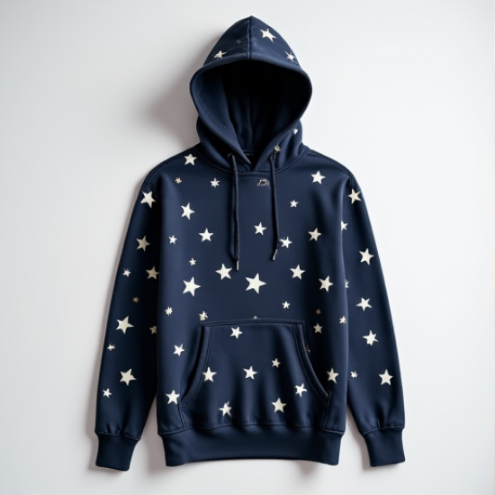 Celestial Comfort Star Hoodie
