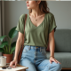 Chic Asymmetry Tee