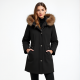 Elysian Luxe Fur Trimmed Hooded Coat