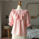 Elegance Ruffled Charm Blouse