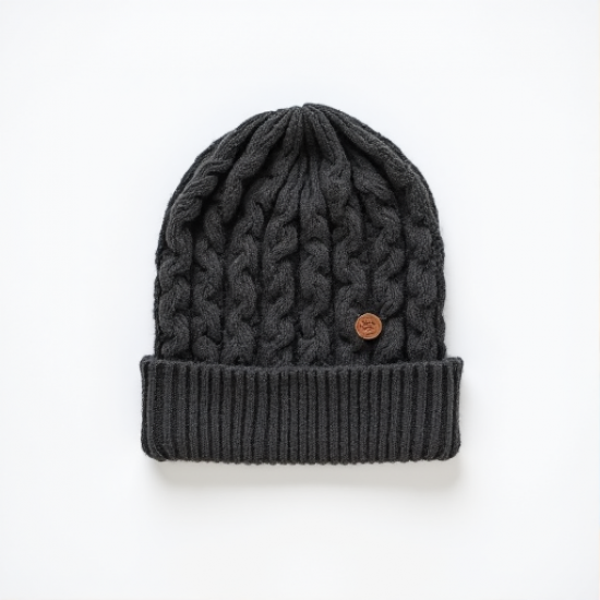 Cozy Luxe Slouchy Cable Knit Beanie