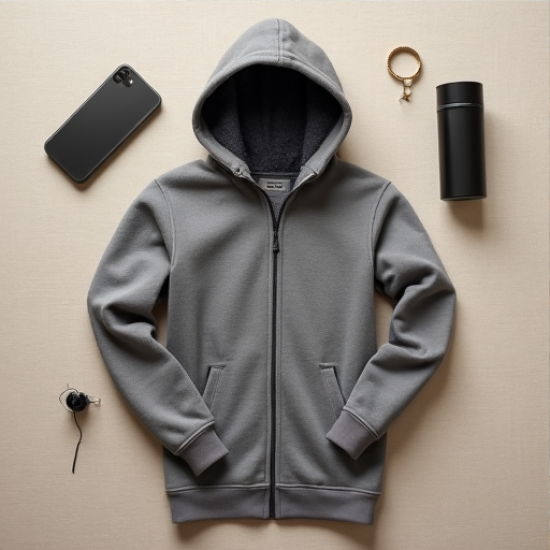 Urban Chic Zip-Up Hoodie