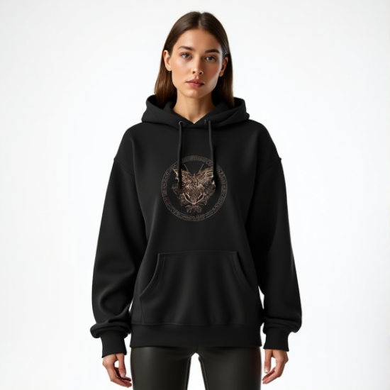 Embroidered Elegance Women's Hoodie