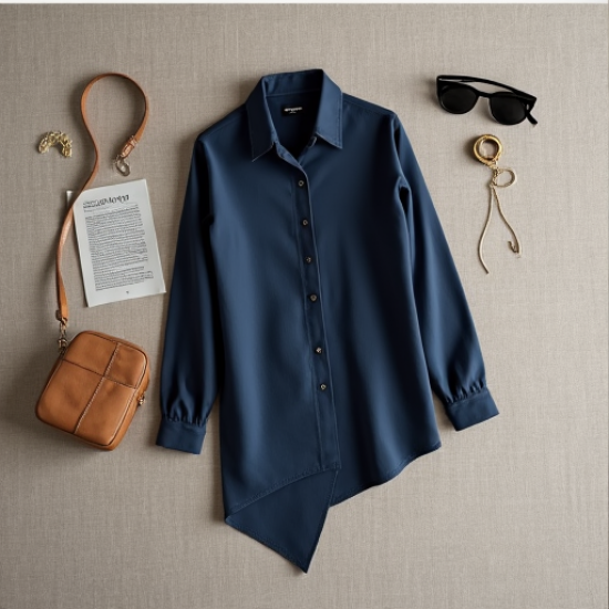 Chic Asymmetry Women's Shirt