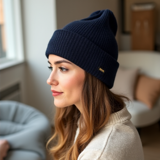 SilkySafe Women's Satin Lined Beanie