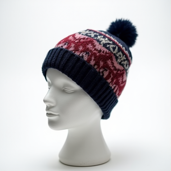 Nordic Charm Fair Isle Beanie