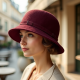 Vintage Charm Cloche Hat