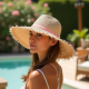 Chic Summer Breeze Pom Pom Straw Hat
