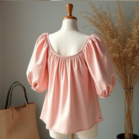 Elysian Bloom Puff Sleeve Top