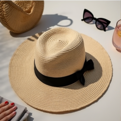 Elegant Breeze Women's Panama Hat