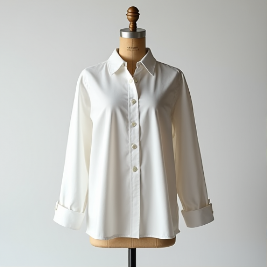 LuxeEase Oversized Poplin Shirt