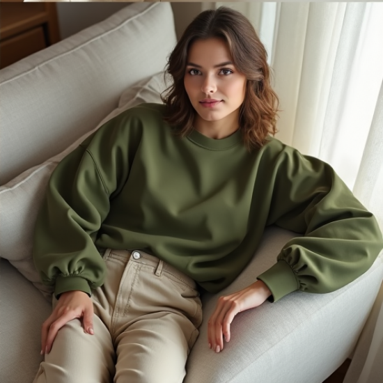 Chic Luxe Statement Sleeve Sweatshirt