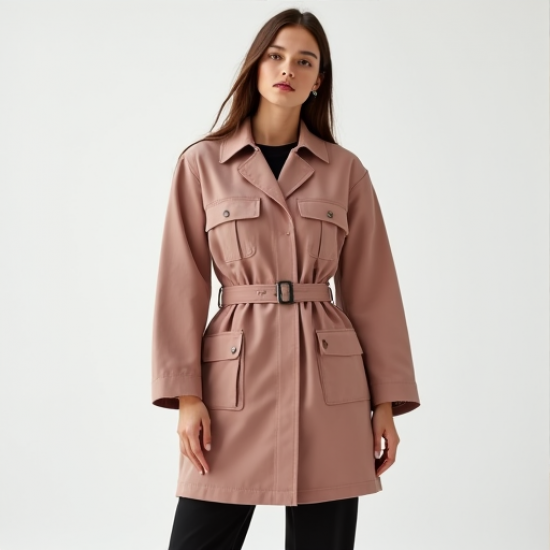 Urban Chic Belted Utility Shacket