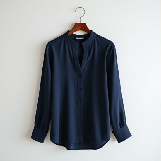 Chic Elegance Keyhole Blouse