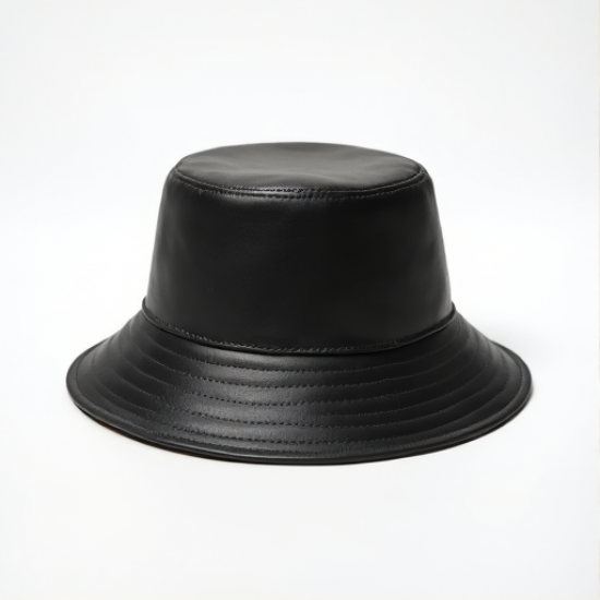 EcoChic Vegan Leather Bucket Hat