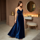 Velvet Elegance Evening Dress
