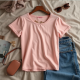 Chic Cut-Out Tee