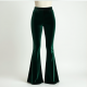 Velvet Chic Flare Pants