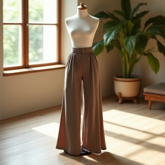 Chic Breeze Wide-Leg Palazzo Pants