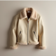 Elysian Luxe Faux Shearling Aviator Jacket