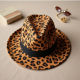 Savanna Chic Leopard Fedora