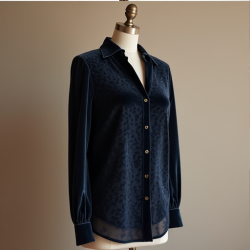 Luxe Velvet Whisper Blouse