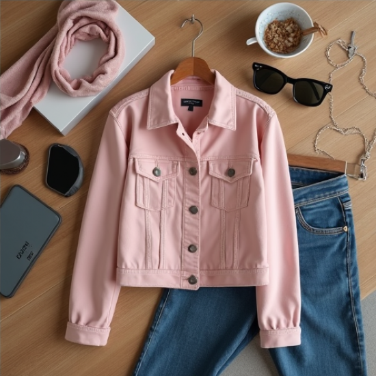 Chic Urban Cropped Jean Jacket