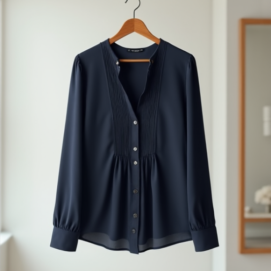 Elegance & Ease Pintuck Blouse