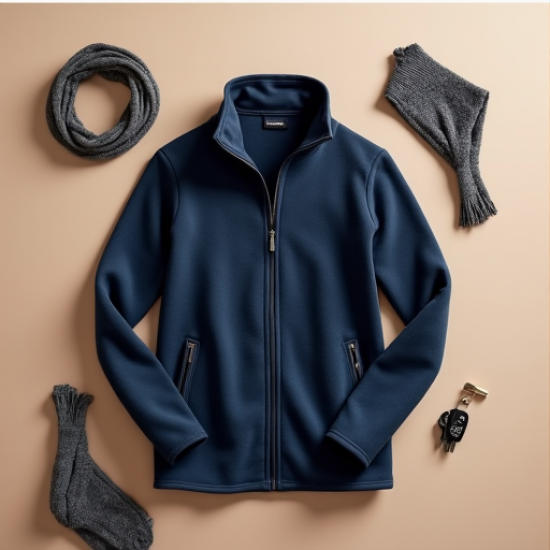 CozyChic Women's Fleece Zip-Up Jacket