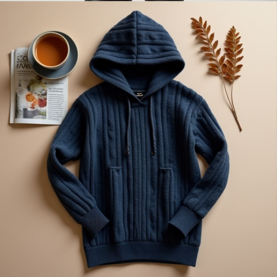Cozy Elegance Cable Knit Hoodie
