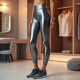 GlimmerFlex Women's Metallic Leggings