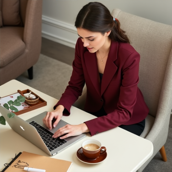 Chic Elegance Peplum Blazer