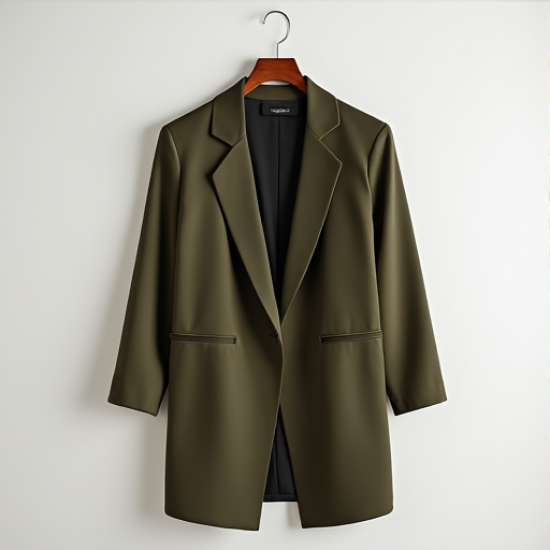 Elysian Drapey Open Front Jacket