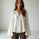 Elysian Breeze Bell Sleeve Blouse